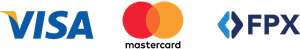 Logo Visa Mastercard FPX